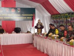 Kunjungan Tim Wasev Ke Lokasi Sasaran TMMD ke-115 Kodim 0424/Tanggamus