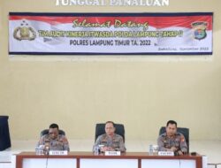 Tim Audit Irwasda Polda Lampung Kunjungi Polres Lampung Timur