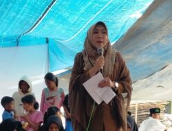 Bupati Dewi Handajani Hadiri Haul Syekh Abdul Qadir Al Jailani  di PONPES AL HIKMAH Kota Agung