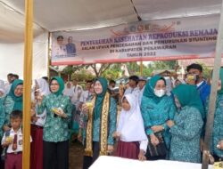 Kunjungan Kerja TP-PKK Provinsi Lampung di Desa Cipadang Pesawaran