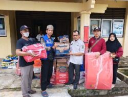Tanggap Bencana Alam Pemkab Pesawaran Salurakan Bantuan Banjir di Kecamatan Punduh Pidada