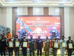 Bupati Dendi Ramadhona Menerima Penghargaan dari Kapolda Lampung