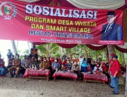 Ketua DPRD Kabupaten Tanggamus Mengadakan Sosialisasi Program Desa Wisata Smart Village