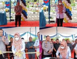 Bupati Bersama Ketua DPRD dan Kapolres Tanggamus Resmikan Taman Lalu Lintas Sanika Satyawada
