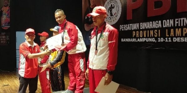 Atlet Binaraga Tanggamus Berhasil Menyabet 2 Medali Emas, 2 Perak dan 2 Perunggu