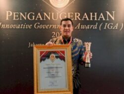 Pemkab Pesawaran Raih Penghargaan  Kabupaten Sangat Inovatif Di Ajang Inovative Government Award 2022