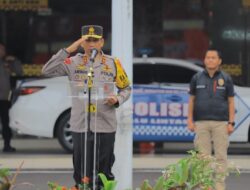 Operasi Lilin Krakatau 2022, Kapolda Lampung Pimpin Apel Gabungan Tekab 308 Presisi Polda Lampung Dan Jajaran