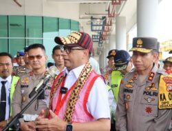 Kapolda Lampung Kunjungan Menteri Perhubungan ke Bakauheni
