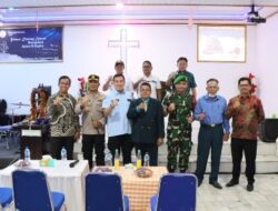 Perayaan Natal Aman, Kapolres Bersama Forkopimda  Pesawaran Tinjau Gereja