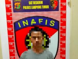 Residivis Pencurian, Diantar Keluarganya Ke Polres Lampung Timur