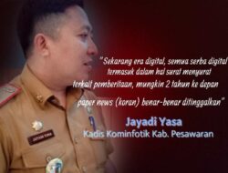 Kadis Kominfotik Pesawaran,Tingkatkan SDM di Era Digitalisasi