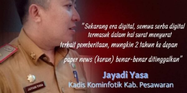 Kadis Kominfotik Pesawaran,Tingkatkan SDM di Era Digitalisasi