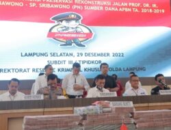 Polda Lampung Tuntaskan Kasus Tipikor Jalan Prof Ir Sutami dan Berkas Dinyatakan Lengkap oleh Kejaksaan Tinggi Lampung