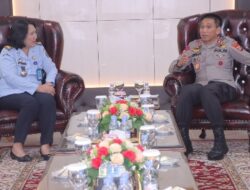 Tingkatkan sinergitas, Kapolda terima kunjungan dan Audiensi dari Kakanwil Kemenkum HAM Lampung