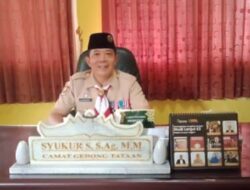 Camat Gedong Tataan Apresiasi Kinerja Kades, PBB Naik 17%