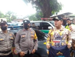 Bupati Dendi Ramadhona Bersama Kapolres Pesawaran Lakukan Monitoring Malam Tahun Baru