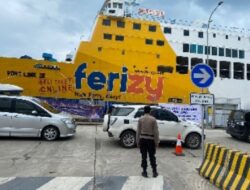 Polda Lampung,  Penyeberangan Pelabuhan Bakauheni Normal