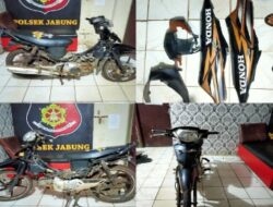 Gasak Sepeda Motor Saat Pemilik Solat Subuh, 2 Remaja Ditangkap Polres Lampung Timur