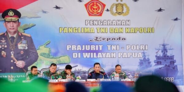 Kapolri Tegaskan TNI-Polri Kawal Seluruh Kebijakan Pemerintah Terkait Pembangunan Papua