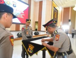 Kapolda Lampung Pimpin Upacara Sertijab, 5 Pejabat Utama dan 5 Kapolres