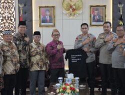Kapolda Lampung Terima Audiensi Kakanwil Kementerian Agama  dan Ketua FKUB Provinsi Lampung