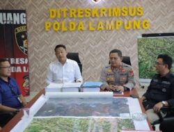 Polda Lampung Serius Tangani Kasus Dugaan Korupsi Proyek Bendungan  di Lampung Timur