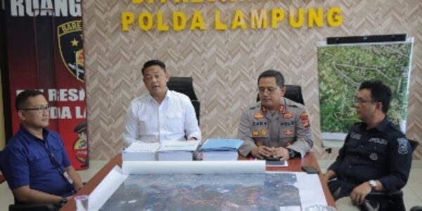 Polda Lampung Serius Tangani Kasus Dugaan Korupsi Proyek Bendungan  di Lampung Timur