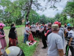Polres Lampung Timur Evakuasi Jasad Balita Yang Tewas Di Sungai Way Sekampung