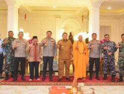 Pastikan Situasi Aman, Kapolda Lampung Tinjau Malam Perayaan Imlek Tahun 2023