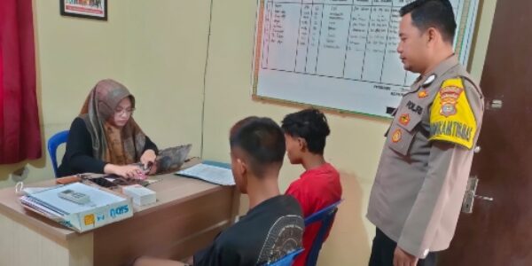 Dua Remaja Putus Sekolah Diamankan Polisi
