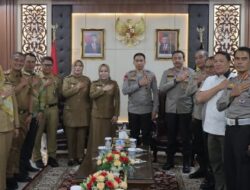 Kapolda Lampung Terima Audiensi Pj. Bupati Tulang Bawang Barat