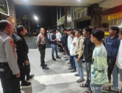 Hendak Lakukan Balap Liar, Polresta Bandar Lampung Amankan Sejumlah Remaja