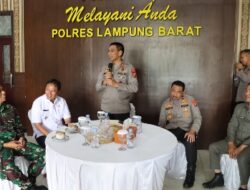 Kunjungan Kerja Kapolda Lampung ke Polres Lampung Bara