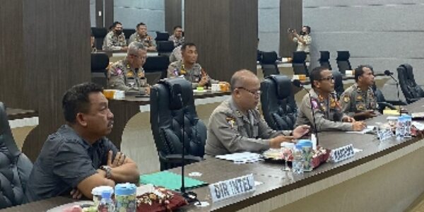 Polda Lampung Gelar Latpraops Keselamatan Krakatau 2023