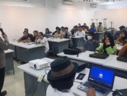 Humas Polda Lampung Sosialisasi Aplikasi Super App Kepada Mahasiswa