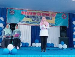 Bupati Dewi Handajani Hadiri Gebyar Taman Kanak-kanak Tanggamus