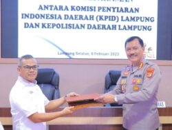 Polda Lampung dan KPID Provinsi Lampung Perpanjang MoU