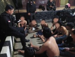 Diduga Hendak Tawuran, Polsek Tanjung Karang Barat Amankan 10 Remaja