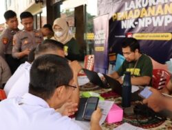 Polresta Bandar Lampung Ikuti Sosialisasi Pemadanan NIK-NPWP dan Bimtek Pelaporan SPT Tahunan