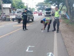 Kecelakaan Maut Dam Truck Tabrak Motor Ibu dan Anak Meninggal