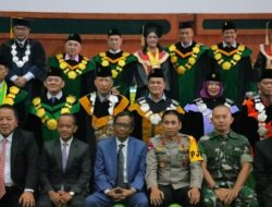 Kapolda  Hadiri Pengukuhan Prof. dr. Taruna Ikrar, M.Biomed, Ph.D,  Guru Besar Farmakologi Fakultas Kedokteran Universitas Malahayati