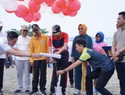 Pj. Bupati Launching Logo HUT Ke-14 Kabupaten Pringsewu Sekaligus Membuka POPKAB 2023