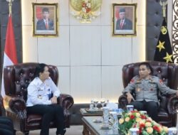Kapolda Lampung Terima Audensi Kalapas Kelas II A Bandar Lampung