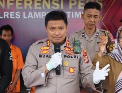 Dalam  2 Hari Polres Lampung Timur Berhasil Ungkap  Kasus Perampokan Bersenjata