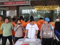 Sat Reskrim Polresta Bandar Lampung Ungkap Kasus Pencurian Rumah Kosong dan Curanmor