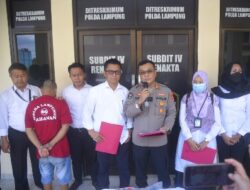 Polda Lampung Tangkap Pelaku Rudapaksa dan Penculikan Anak Asal  Serang-Banten