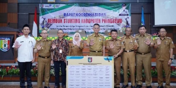 Pj. Bupati Pringsewu Buka Rembuk Stunting 2O23