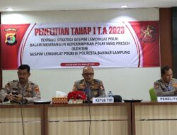 Sespim Lemdiklat Polri Kunjungi Polresta Bandar Lampung