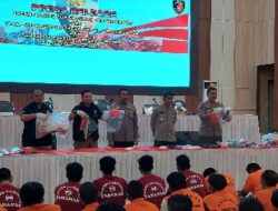 Satu Bulan, Polda Lampung Tahan 123 Orang Tersangka Kasus C3