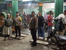Berikan Keamanan dan Kenyamanan  Sholat Tarawih, Polresta Bandar Lampung Amankan Sejumlah Masjid